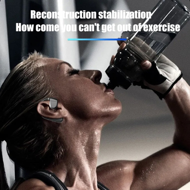 T50 Bluetooth 5.3 Wireless Headphone Single Ear Digital Display Stereo Earbuds Color Boxed(White) by bashfashion