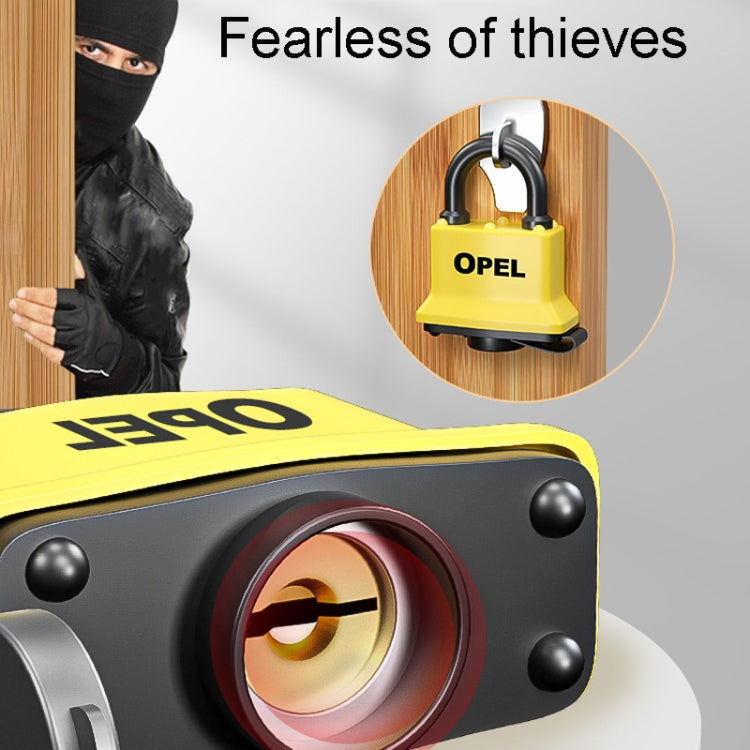 Large Copper Waterproof Padlock Anti-Theft Locker Lock by bashfashion