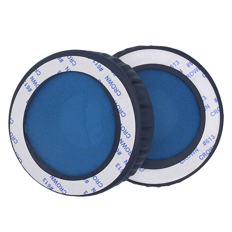 2pcs For Sony WH-XB700 Headphone Sponge Leather Case Earmuff Protective Cover(Navy Blue) by bashfashion