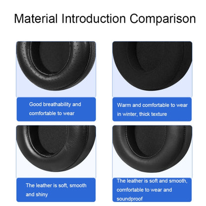 2pcs Headset Sponge Sleeve Earmuffs Headset Cover For Philips X2HR/X1/X2/X3, Style: Punched by bashfashion