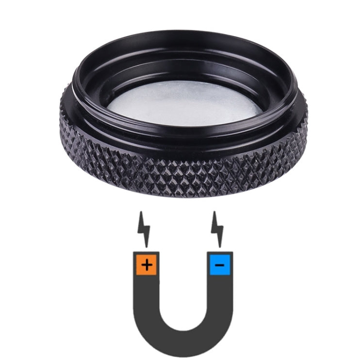 For AirTag Tracker Magnetic Protective Cover Anti-lost Hidden Shell Case(Black) by bashfashion