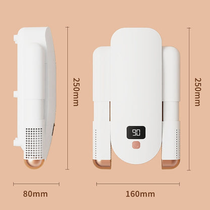 YM-102 Smart Timing UV Purple Light Sterilization Deodorization Dryer Portable Shoe Dryer(EU Plug) by bashfashion