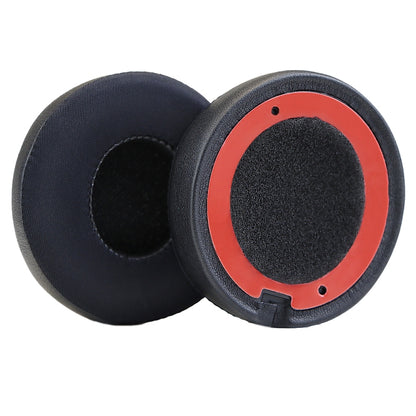 2pcs For Beats Solo2/Solo3 Bluetooth Headphone Covers Foam Earmuffs(Black) by bashfashion