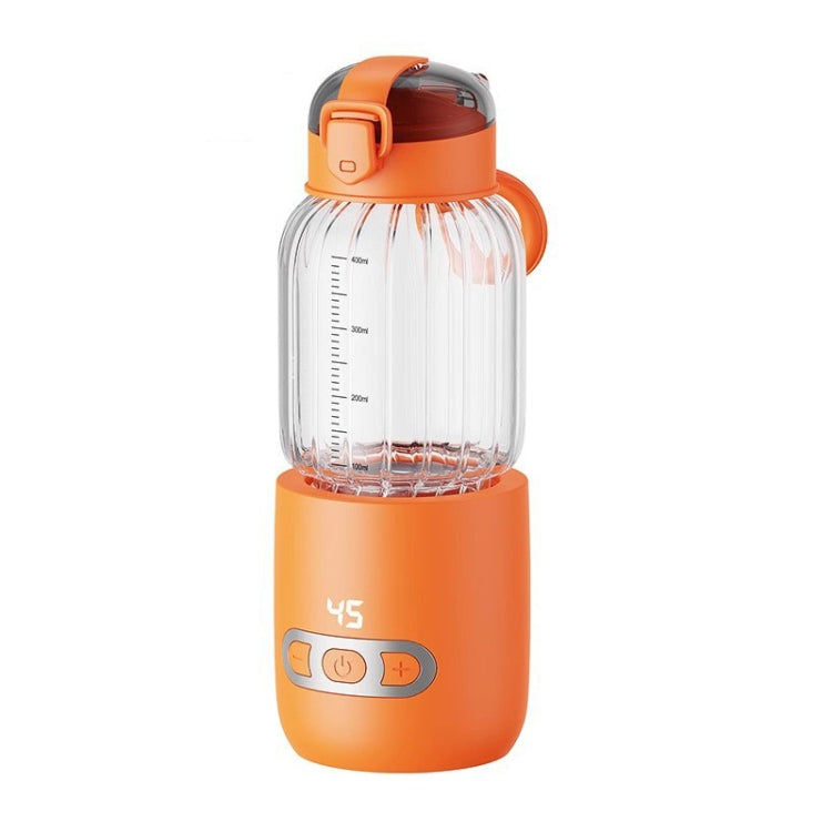400ml Wireless Instant Water Warmer Electric Kettle For Baby Formula With 15000 MAh Battery Capacity(Orange) by bashfashion