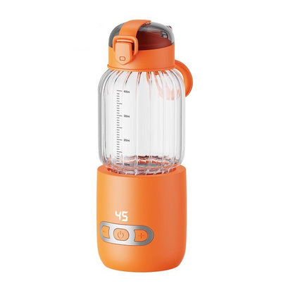 400ml Wireless Instant Water Warmer Electric Kettle For Baby Formula With 15000 MAh Battery Capacity(Orange) by bashfashion