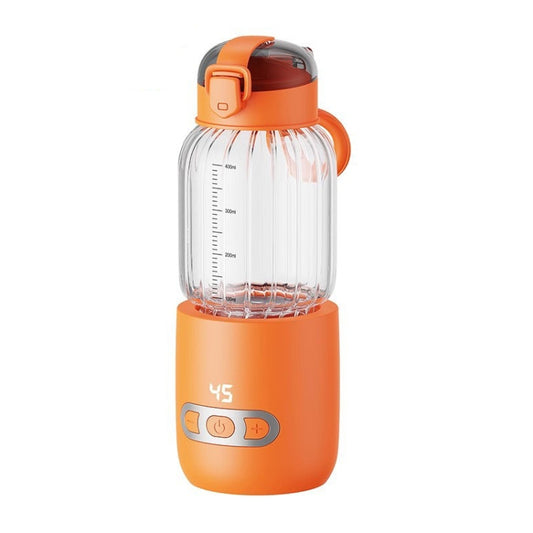 400ml Wireless Instant Water Warmer Electric Kettle For Baby Formula With 15000 MAh Battery Capacity(Orange) by bashfashion