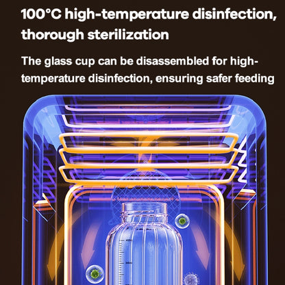 400ml Wireless Instant Water Warmer Electric Kettle For Baby Formula With 15000 MAh Battery Capacity(Pink) by bashfashion