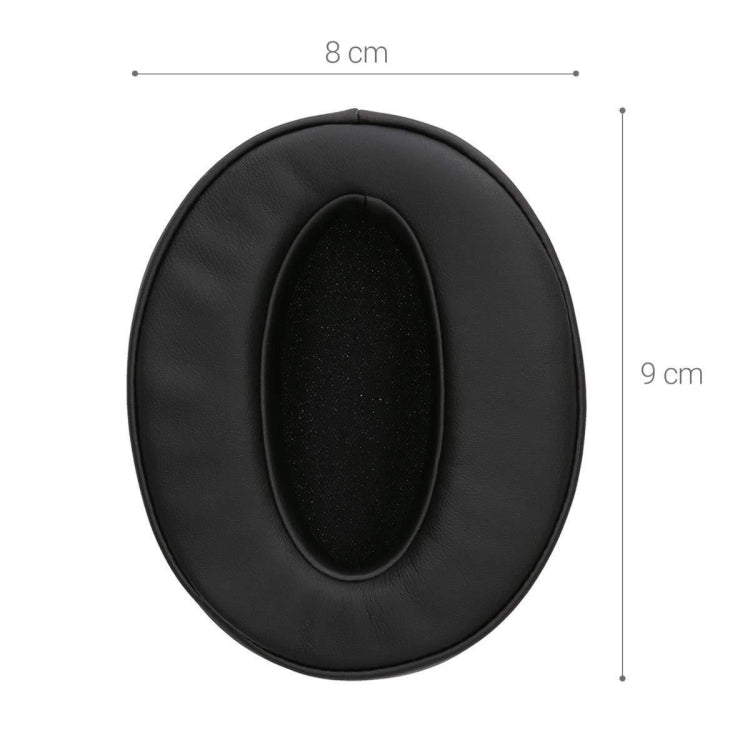 2pcs For Sennheiser HD4.50BTNC Wireless Headset Sponge Cover Replacement Earmuffs, Color: Black Sheepskin by bashfashion