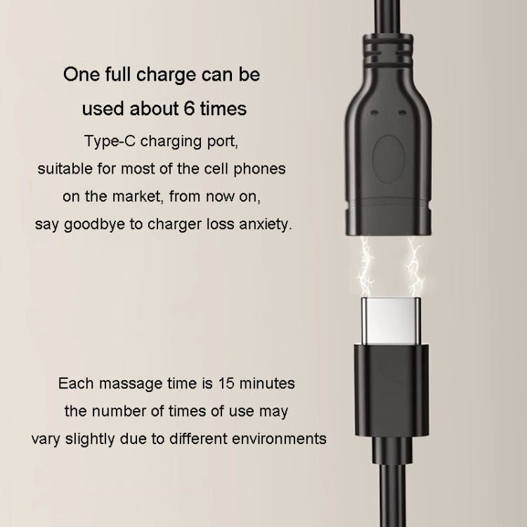 Multi-Function Lumbar Massager Car Cervical Hot Waist Massage Pillow, Specification: Charging Model Gray by bashfashion