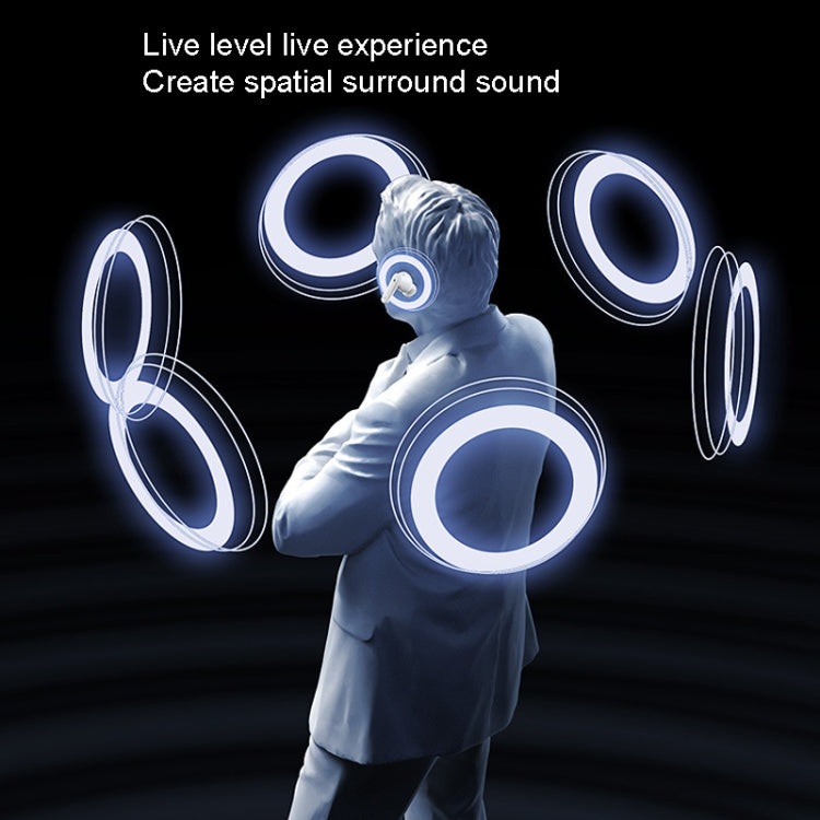 REMAX CozyPods W21N Dual Noise Reduction Bluetooth Earphone Music Call Wireless Earphone(White) by REMAX