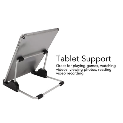 Adjustable Foldable Universal Tablet Holder Metal Stand Storage Bracket(TS-02) by bashfashion