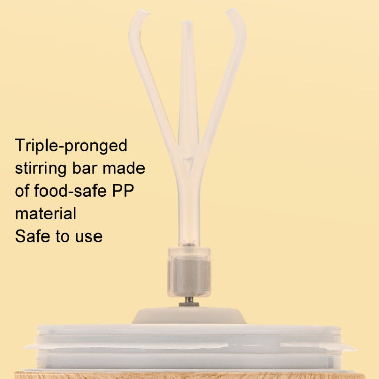 400ml Automatic Stirring Mug Maple Electric Coffee Cup, Style: Battery Colorful Cup by bashfashion