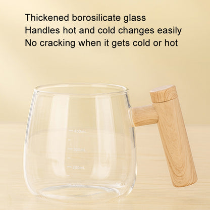 400ml Automatic Stirring Mug Maple Electric Coffee Cup, Style: Rechargeable Transparent Cup by bashfashion