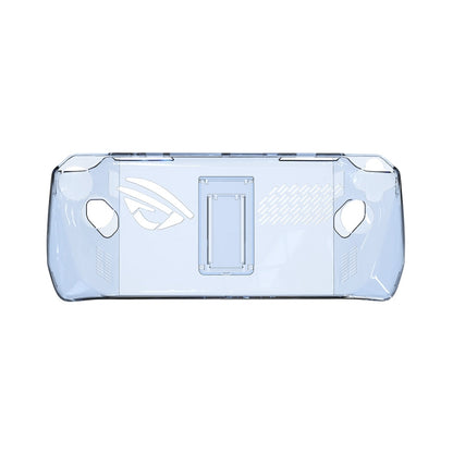 For ASUS ROG Ally Pocket Console Protective Case Transparent Crystal Case TPU Protective Case Accessories(Transparent Blue) by bashfashion