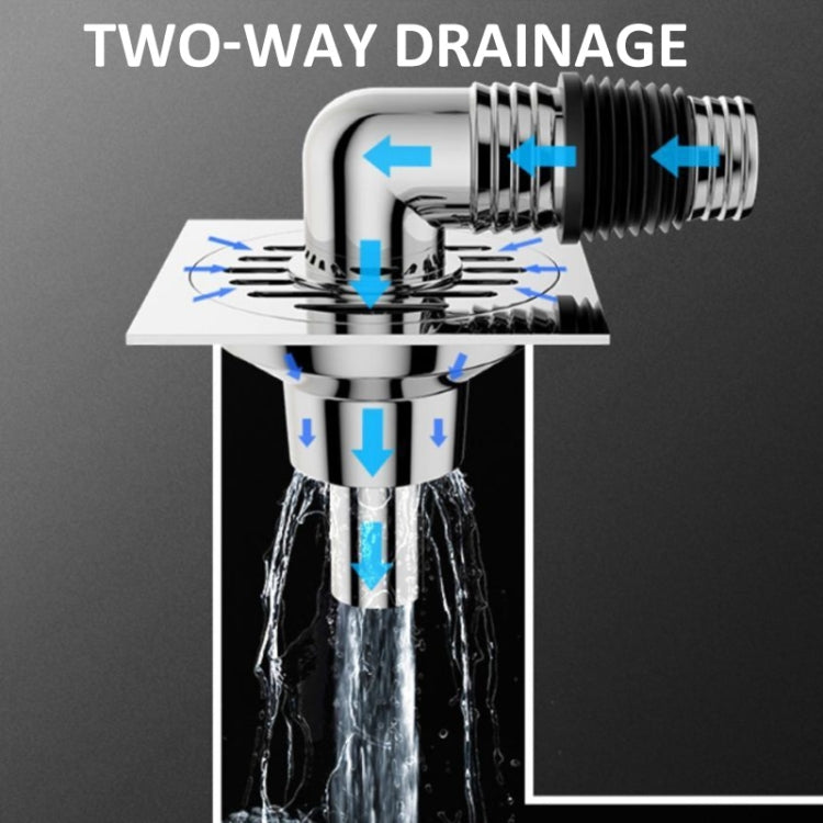 Elbow Type Washing Machine Floor Drain Joint Pipe Connector, Spec: A1 by bashfashion