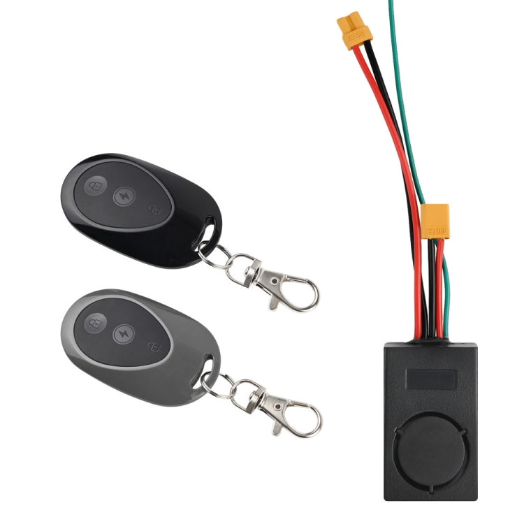 For Ninebot Max G30 Electric Scooter 36-55V Anti-Theft Alarm Detector + 2 Remote Controller by bashfashion