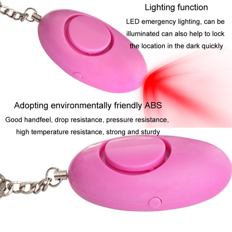 LED Flashing Alarm Anti Loss And Wolfproof Device Women Defense Emergency Caller(Pink) by bashfashion