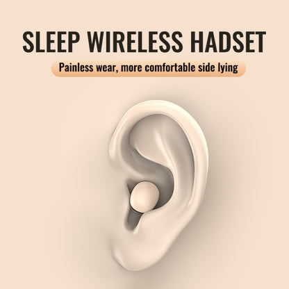 Mini TWS Bluetooth Earphones With Rectangular Bin Noise Reduction Long Life Sleep Wireless Music Earbuds(Skin Color) by bashfashion