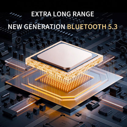 J31 OWS Hanging Ear Stereo Bluetooth Earphones With Digital Charging Compartment(Black) by bashfashion