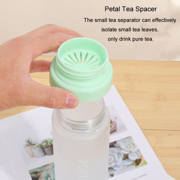 Outdoor Large Capacity Sports Mug Frosted Plastic Portable Leak-proof Teacups, Color: 800ml Frosted Black by bashfashion