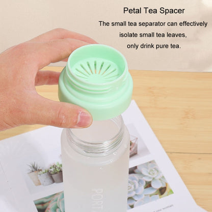 Outdoor Large Capacity Sports Mug Frosted Plastic Portable Leak-proof Teacups, Color: 800ml Frosted Black by bashfashion