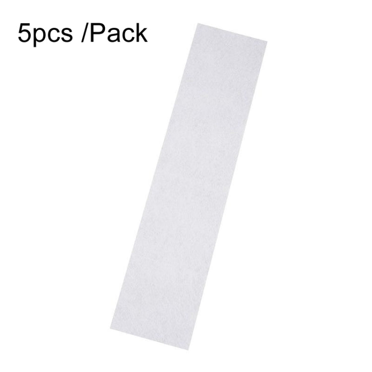 5pcs /Pack 22x80cm Disposable Air Conditioning Air Purification Filter Household Hanging Air Intake Dust Removal Cotton(White) by bashfashion