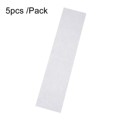 5pcs /Pack 22x80cm Disposable Air Conditioning Air Purification Filter Household Hanging Air Intake Dust Removal Cotton(White) by bashfashion