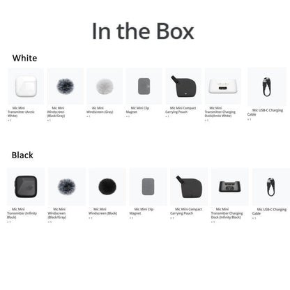 Original Transmitter For DJI Mic Mini (Black) by DJI