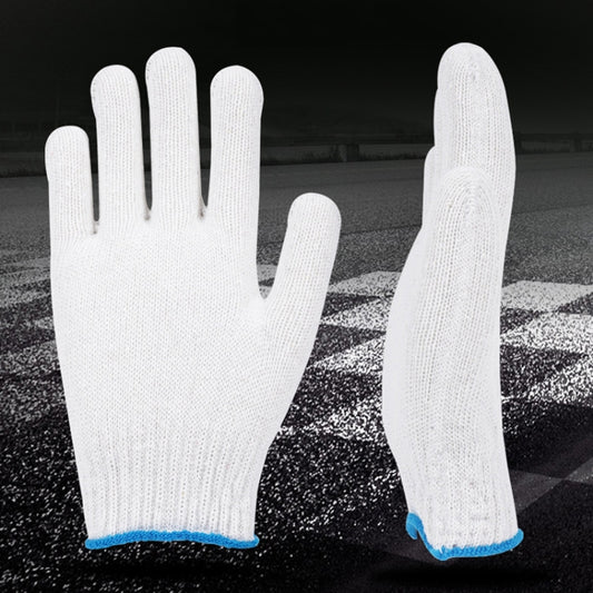 750G 12pairs Labor Protection Wear-Resistant Cotton Gloves Thickened Construction Site Work Gloves by bashfashion
