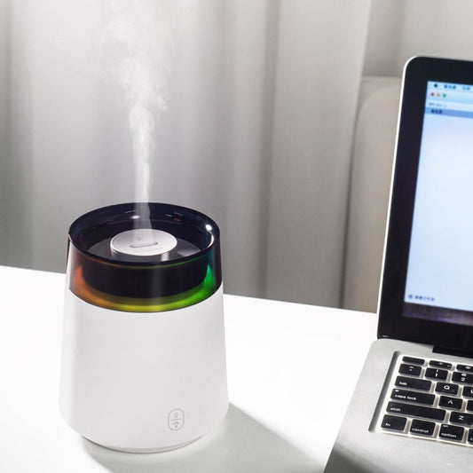 H10 Home Portable Office Aromatherapy Diffuser Running Horse Night Light Large Fog Humidifier(Black) by bashfashion