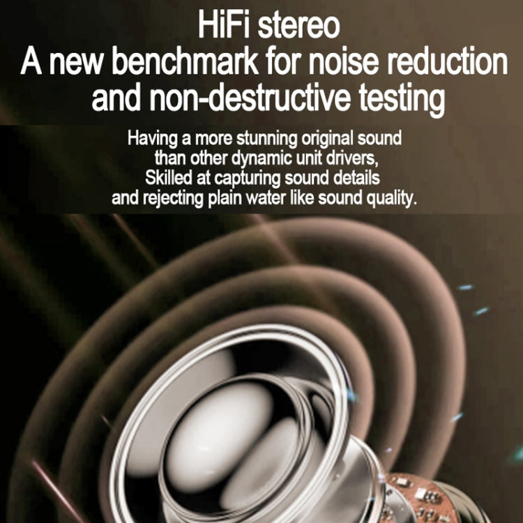 In-Ear Small Coconut Ball Stereo Bluetooth Earphones With Charging Compartment(Black) by bashfashion