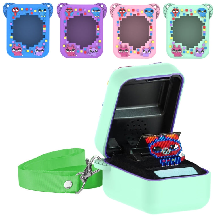 For Bitzee Electronic Pet Machine Silicone Protective Case(Mint Green) by bashfashion