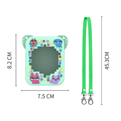 For Bitzee Electronic Pet Machine Silicone Protective Case(Blue) by bashfashion