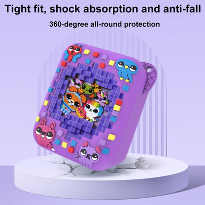 For Bitzee Electronic Pet Machine Silicone Protective Case(Blue) by bashfashion