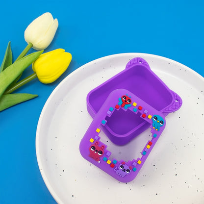 For Bitzee Electronic Pet Machine Silicone Protective Case(Light Purple) by bashfashion