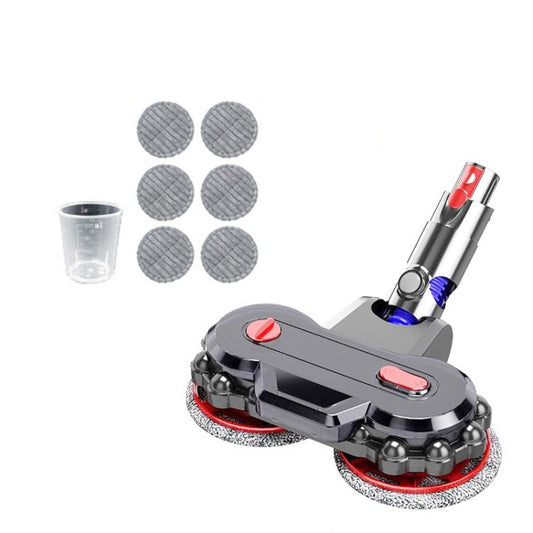 For Dyson V10 Slim / V12 Vacuum Cleaner Electric Mop Head with Detachable Water Tank and 6 Mop Pads by bashfashion