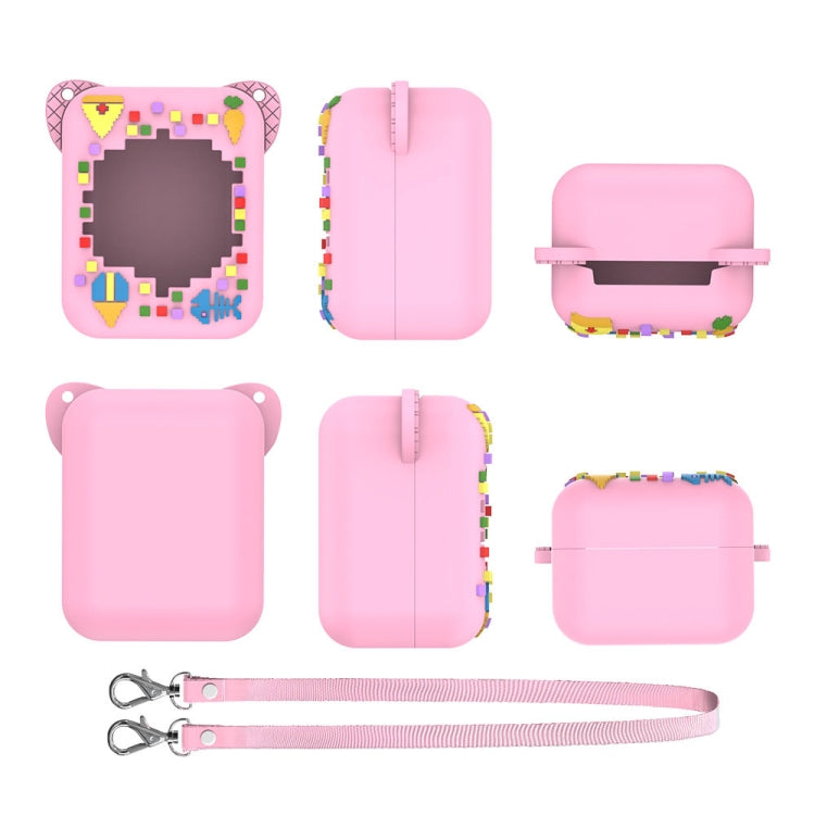 For Bitzee Electronic Pet Machine Silicone Protective Case(Pink) by bashfashion