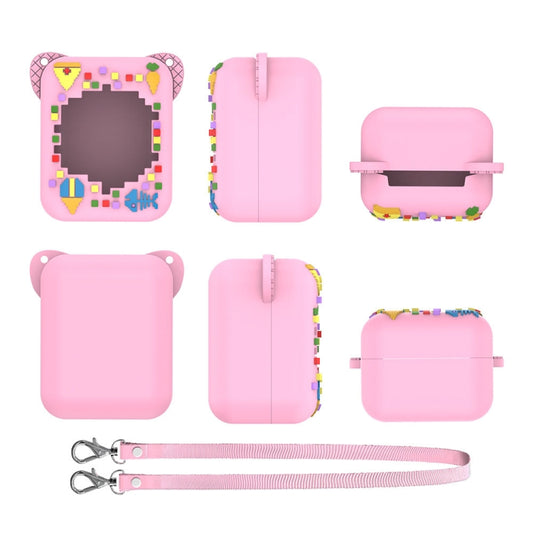 For Bitzee Electronic Pet Machine Silicone Protective Case(Pink) by bashfashion