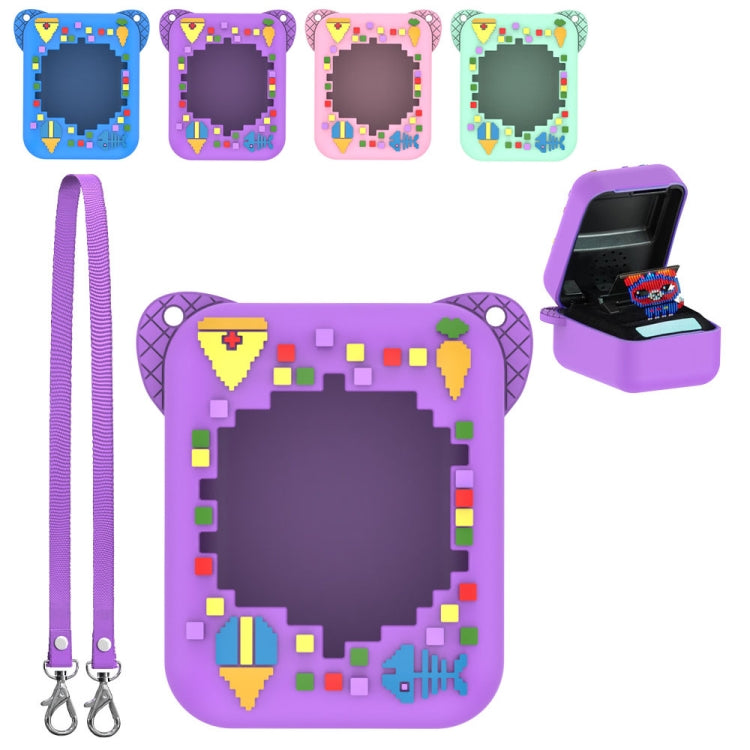 For Bitzee Electronic Pet Machine Silicone Protective Case(Mint Green) by bashfashion