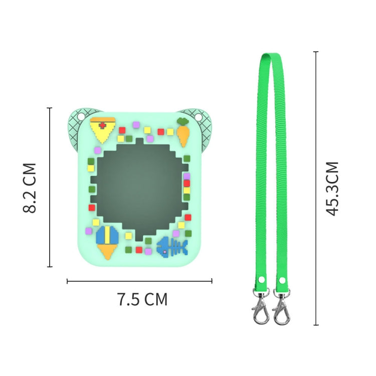 For Bitzee Electronic Pet Machine Silicone Protective Case(Light Purple) by bashfashion