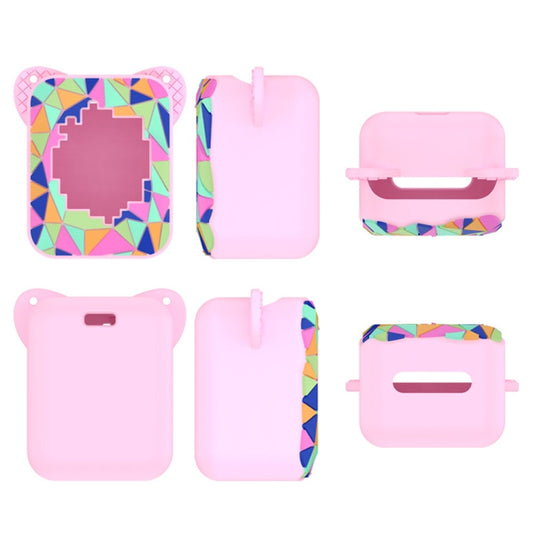 For Bitzee Magicals Digital Electronic Pet Gaming Machine Silicone Protective Cover(Pink) by bashfashion