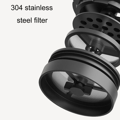 Portable Thermos Tea Brewer Coffee Filter Stainless Steel Carry-On French Press Kettle, Capacity: 320ml by bashfashion