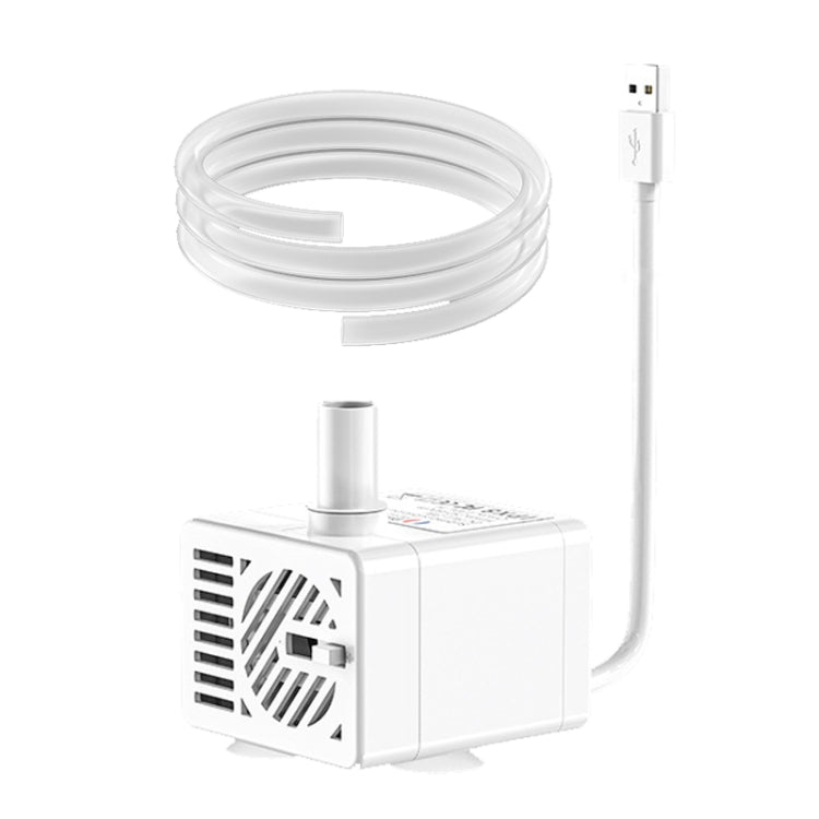 Innovator Group USB Pet Water Dispenser Pump 5V Mute Micro Brushless DC Water Pump Automatic Drainage+2m Pipe by Innovator Group