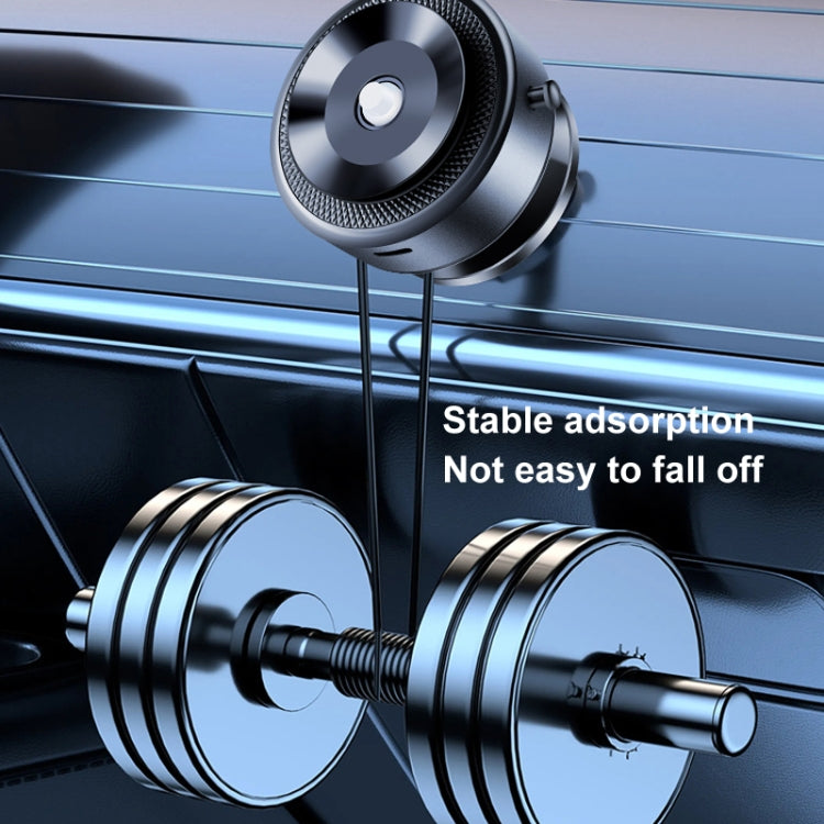 AIMITE M12 Car Phone Magnetic Rotating Holder Vacuum Suction Cup Strong Magnetic Support Bracket(Black) by AIMITE