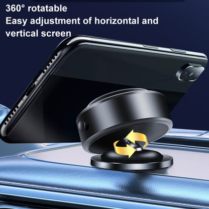 AIMITE M12 Car Phone Magnetic Rotating Holder Vacuum Suction Cup Strong Magnetic Support Bracket(Black) by AIMITE