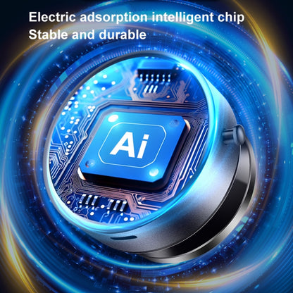 AIMITE M12 Car Phone Magnetic Rotating Holder Vacuum Suction Cup Strong Magnetic Support Bracket(Black) by AIMITE