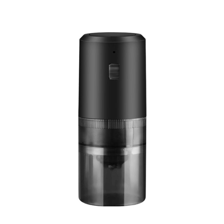 USB Rechargeable Adjustable Coarse and Fine Household Portable Electric Coffee Bean Grinder(Black) by bashfashion