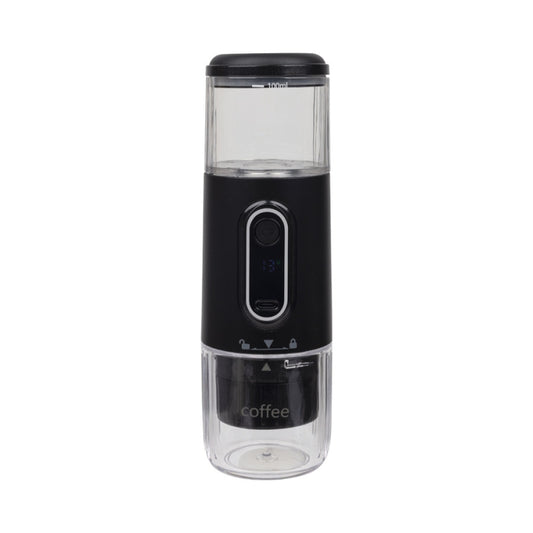 Wireless Portable Coffee Machine Compatible With Ground Coffee & NS Capsule(Black) by bashfashion