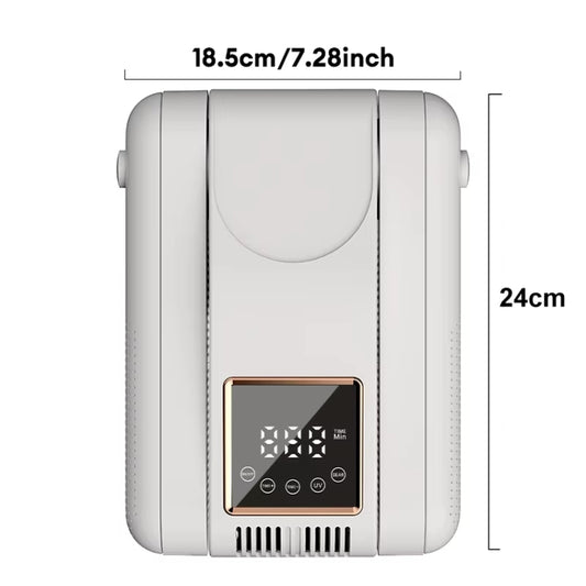 UV Antibacterial LED Touch Intelligent Constant Temperature Shoe Dryer, Spec: EU Plug(White) by bashfashion