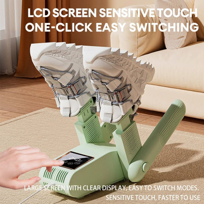 UV Antibacterial LED Touch Intelligent Constant Temperature Shoe Dryer, Spec: EU Plug(Green) by bashfashion